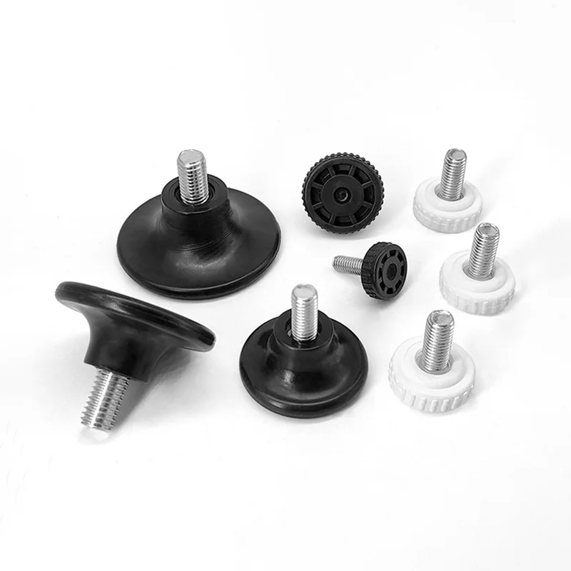 Furniture Leg Pads Chair Leg Caps Rubber Furniture Feet Pads Furniture Leg Caps M6 M8 M10 Furniture Table Sliding Rubber Foot Tip Cover Chairs Height Adjustable Leg Silicone Pad Levelling Feet Protector Cap
