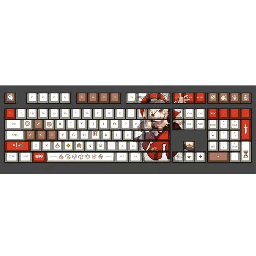 anime keycap teclado mecânico para cereja mx