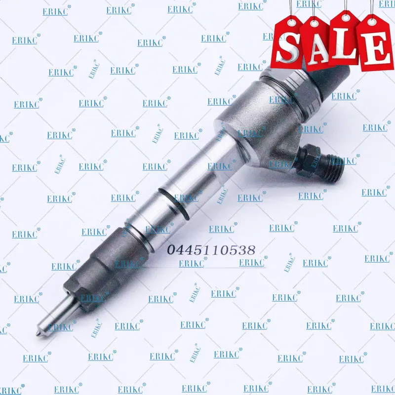 

ERIKC 0445110538 Fuel Pump Dispenser Injector 0 445 110 538 Excavator Genuine New Diesel Injection Nozzle 0445 110 538 for Bosch