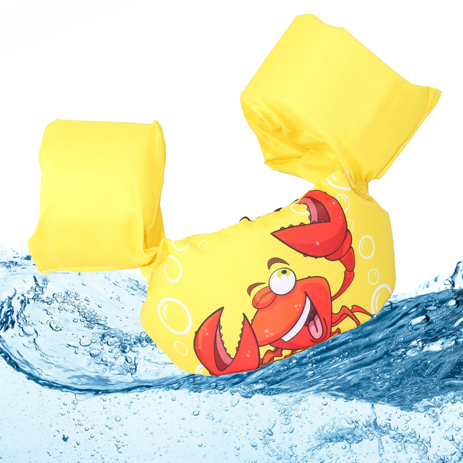Toddler Swim Vest Pool Floats With Cute Cartoon Pattern For 2 To 6 Years Old Boys And Girls Life Vest For Children Puddle