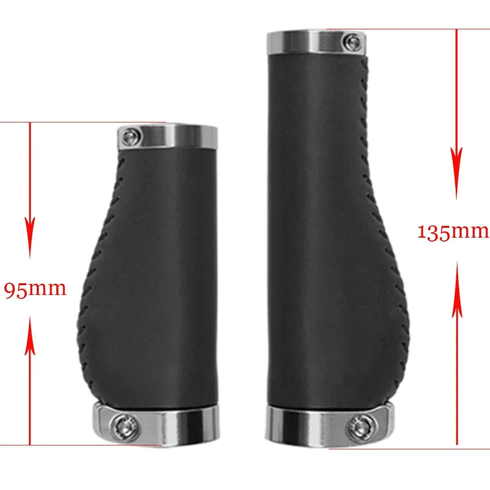 Bicycle handlebar grips bike handle grips bike handlebar grips Outdoor sports leather mountain bike grip bicycle grips mountain bike ergonomic design grip Bmx parts