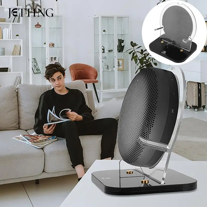 Altoparlante In Acrilico Supporto Da Tavolo Supporto Per Altoparlante Intelligente Con Cuscino Per Bang & Olufsen Beoplay A1/Beosound A1 2Nd