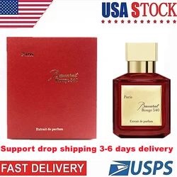 Baccarat Rouge 540 Extrait de Parfum Floral Scent Long Lasting Fragrance Body Spray women perfum drop shipping Fast shipping