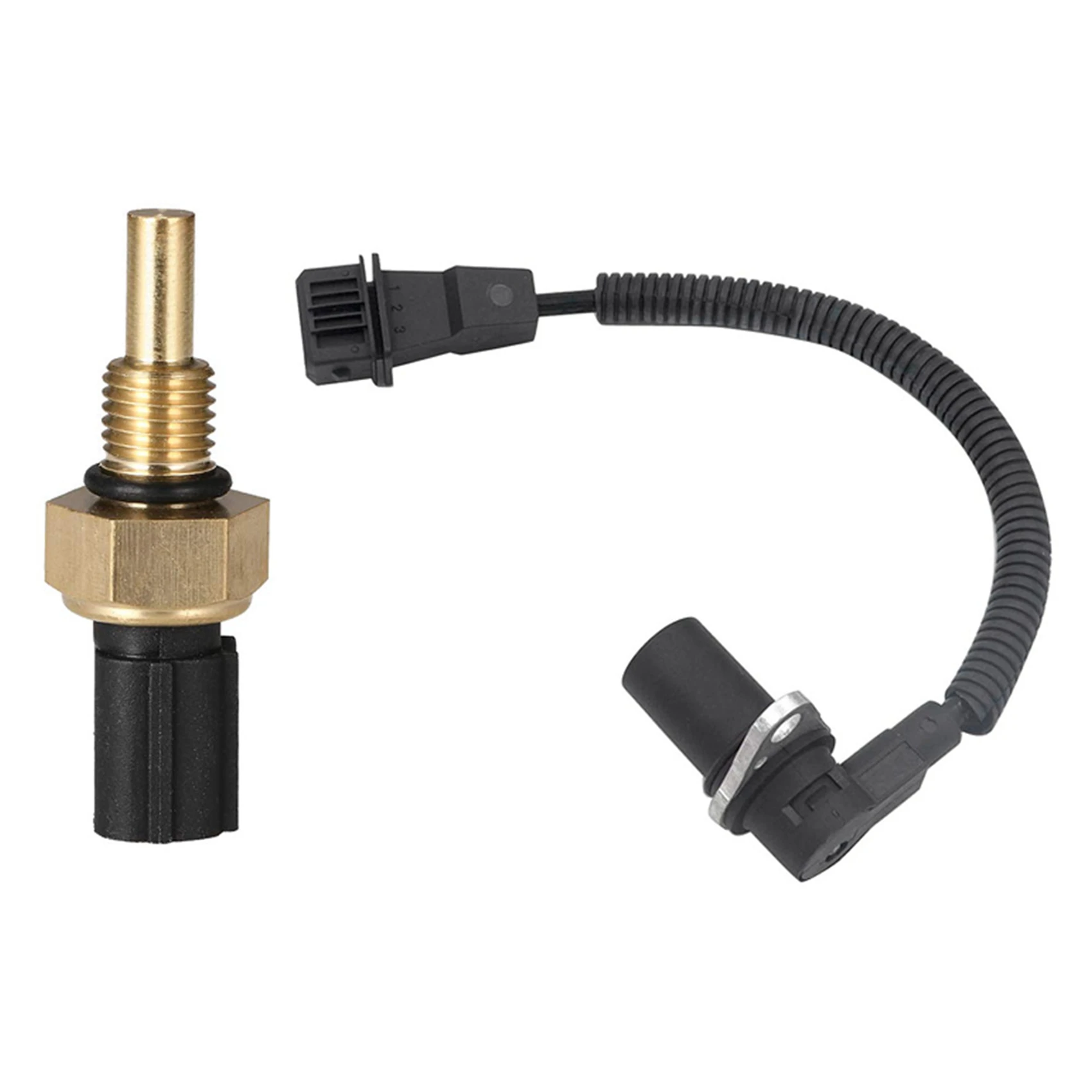 Docooler Engine Water Coolant Temperature Sensor Temp Sensor for Honda with Camshaft Cam Position Sensor CPS for Kia