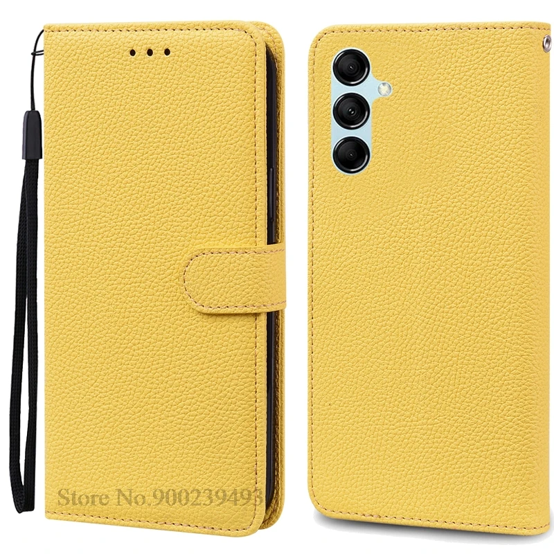 Leather Wallet Flip Phone Case - Premium Cover for Samsung Galaxy M55 5G