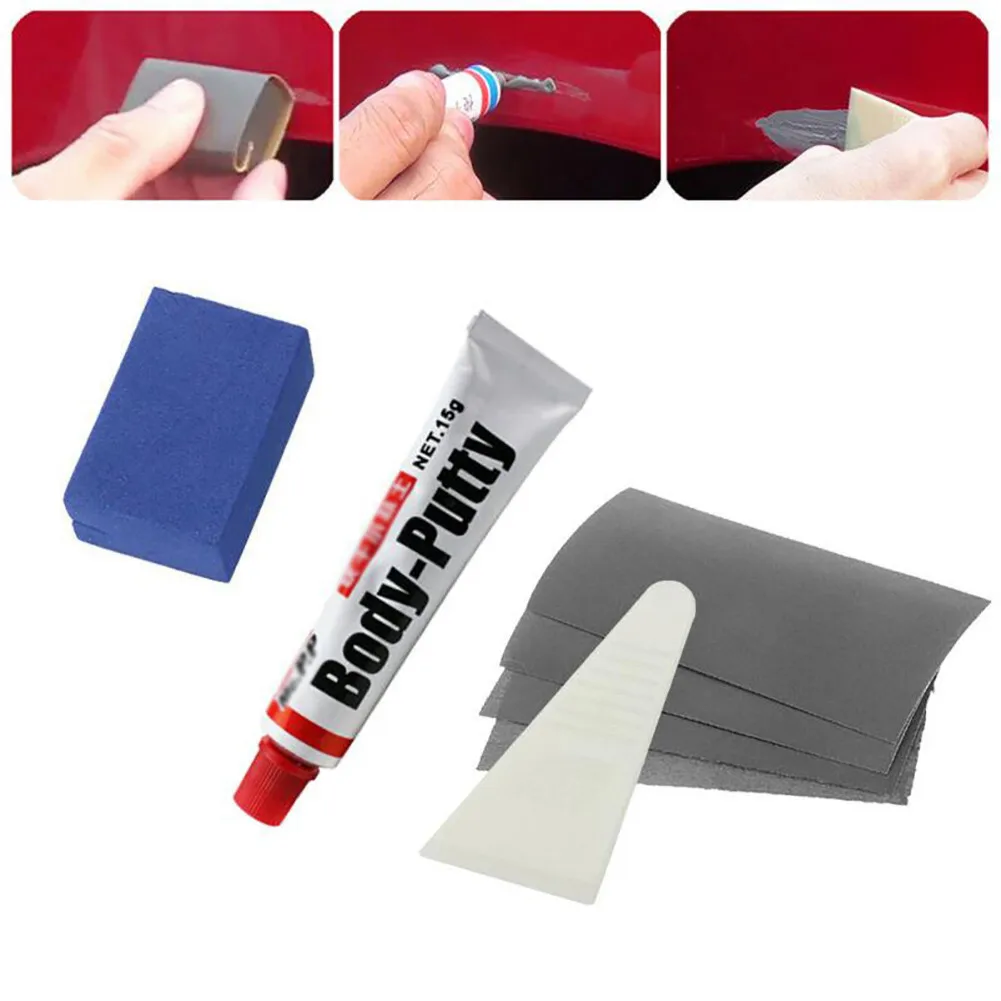 

Car-Grease Painting Pen Car Body Putty Scratch Filler Assistant Smooth Repair Tool Accessories Set For Vehicles Parts