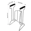 Stocking Donners For Compression Socks Compression Sock Assist Device Easy Grip Stable Sock Aid Anti-Rust Sock Helper Large Size 5