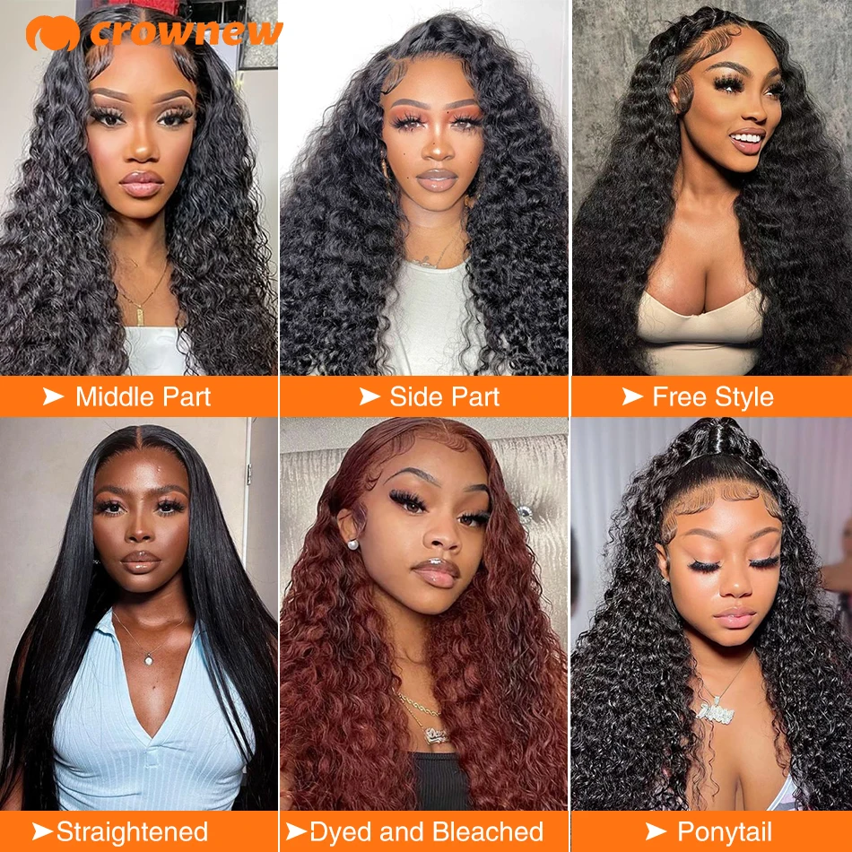 Curly Lace Front Human Hair Wig 13X4 13x6 Hd Lace Front Human Hair Wig Preplucked 200% Human Hair Lace Frontal Wig Cheap Wigs 4