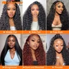 Curly Lace Front Human Hair Wig 13X4 13x6 Hd Lace Front Human Hair Wig Preplucked 200% Human Hair Lace Frontal Wig Cheap Wigs 4