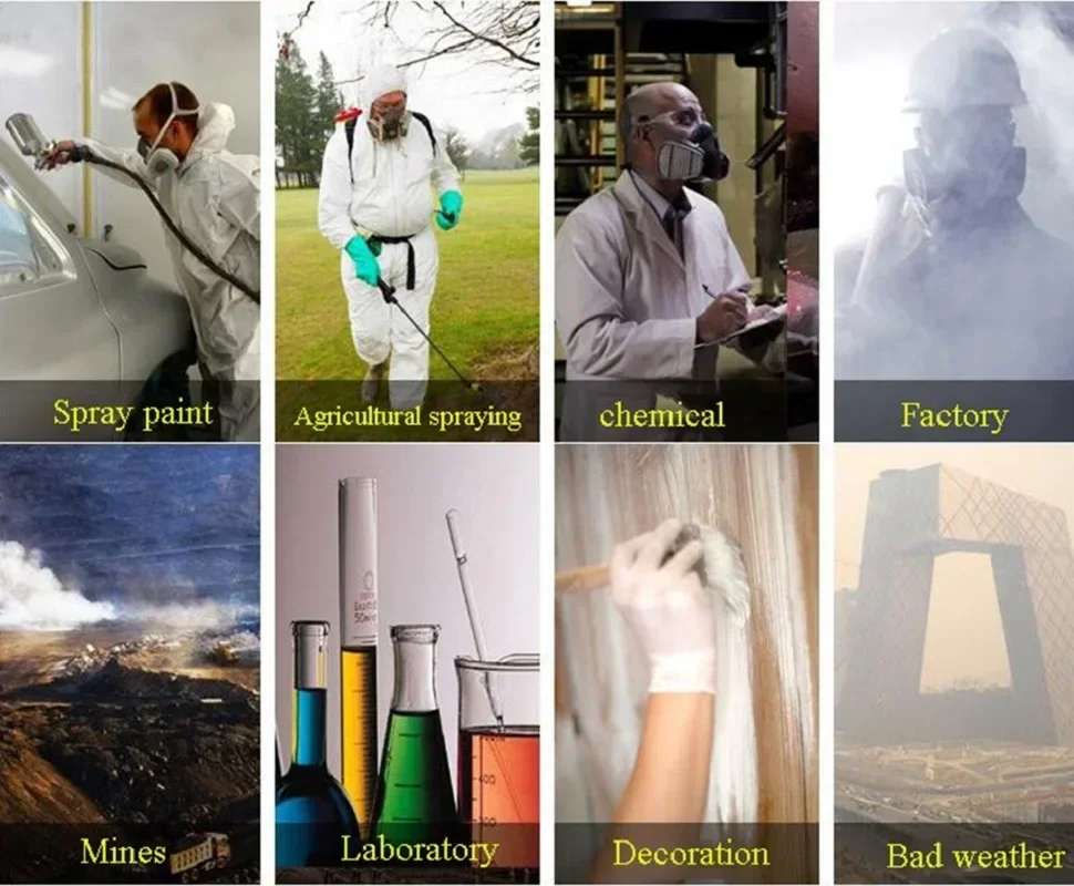 7502 Half Mask Dust Gas Mask 7502 Respirator Chemical Paint Spray Pesticide Filter Widely Use Protection for gas mask,dust mask,gas respirator,face respirator,half face respirator mask,dustproof respirator