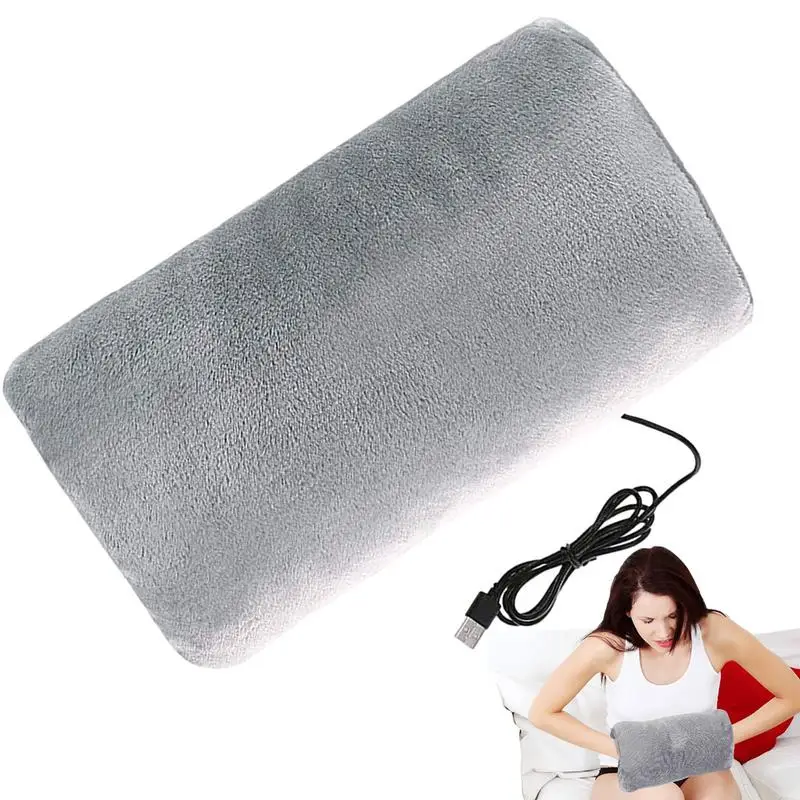 

Heated Muff Hand Warmer Electrical Warm Bag for Camping and Travel USB Rechargeable Heating Pads Winter Pillow for Cold Days