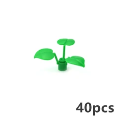 City Friend Creative Building Blocks Set - Plant and Tree Accessories (Green)