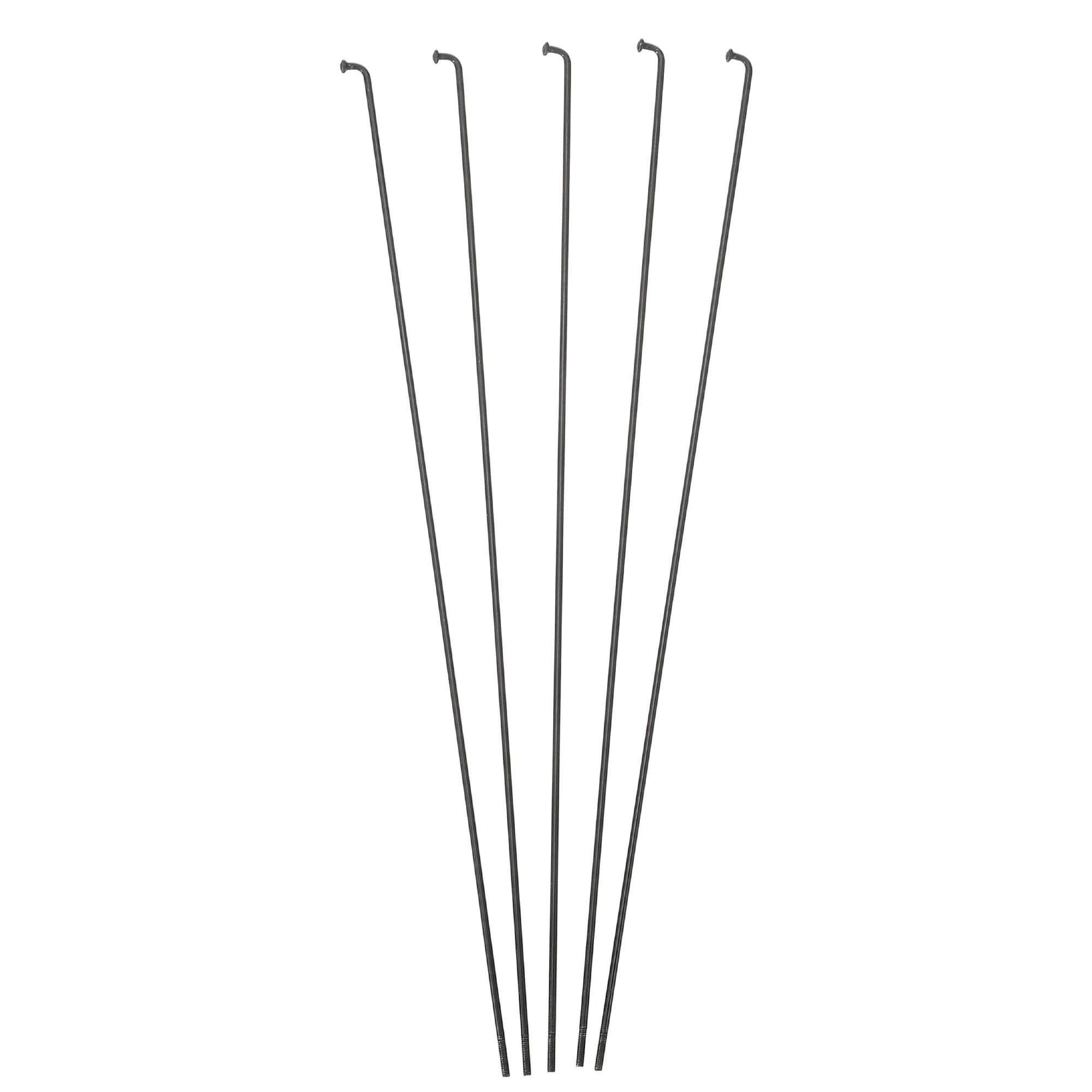 Bicycle Spokes X Autohaux 36 Pcs 14G J Bend 253mm 277mm 280mm with Nipples Steel Black bicycle spokes bike spokes nipples