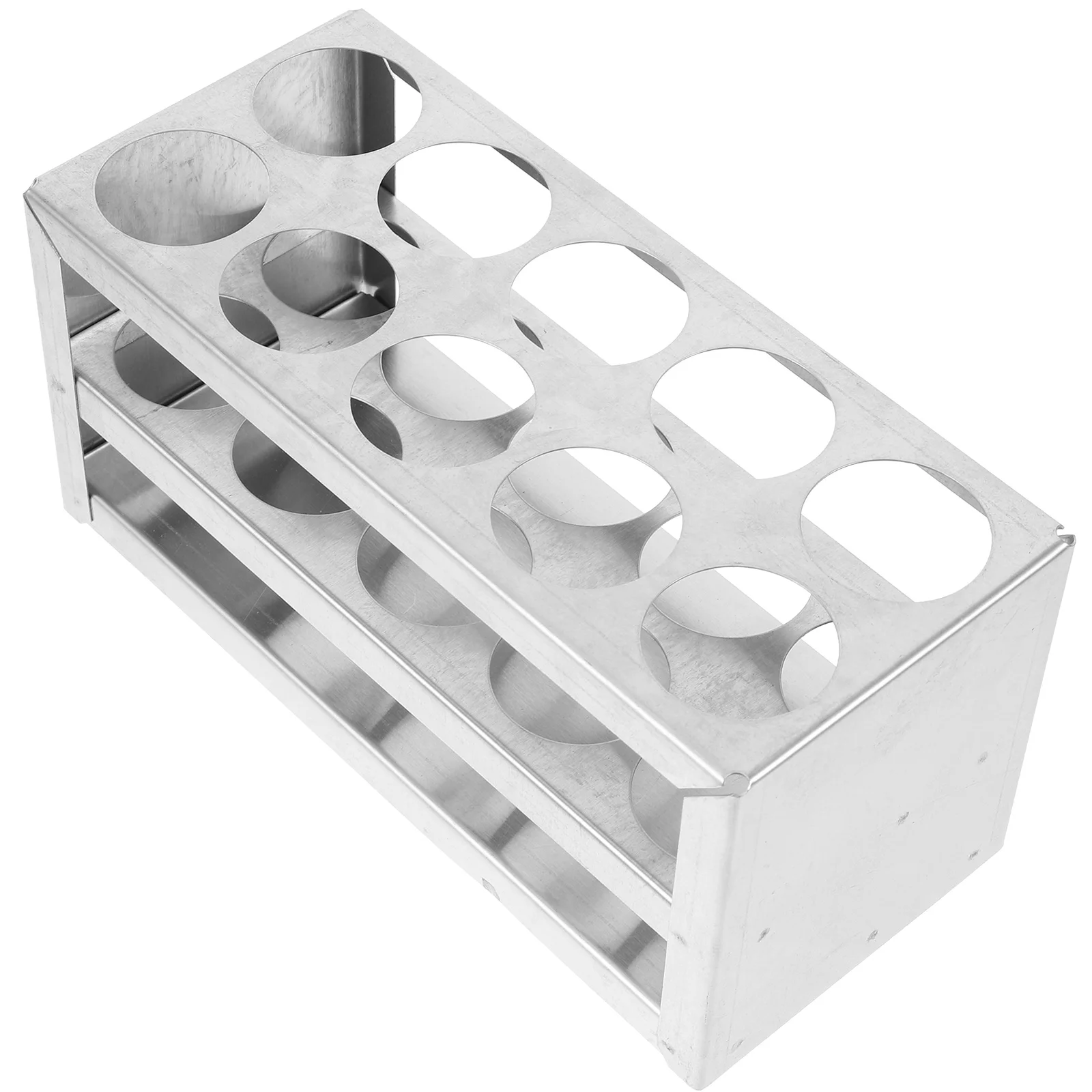 

Centrifuge Tube Rack Test Tubes Holder Sampling Tray Metal Centrifuge Tube Organizer for Laboratory(1 )