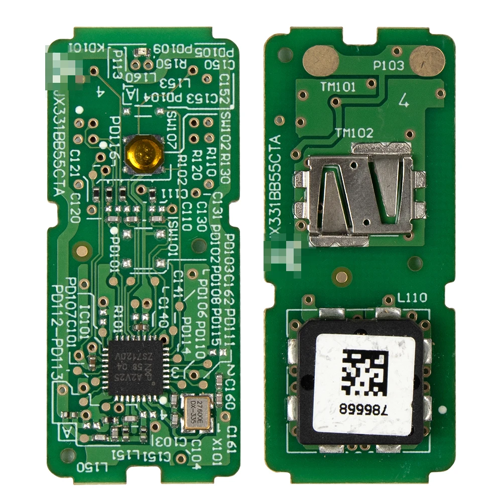 Okey กุญแจรถจักรยานยนต์ระยะไกลสำหรับ Yamaha aerox jaquns bix xmax nvx 315 433MHz ID49รุ่น SKEA71-03การ์ดของแท้ 2