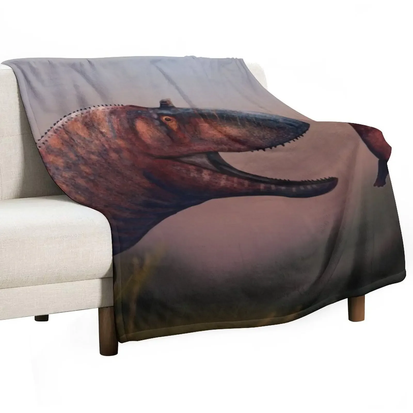 

Rajasaurus pair scenery Throw Blanket Thermals For Travel Luxury St Blankets