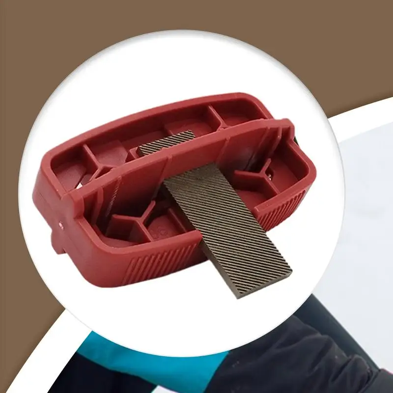 Snowboard Side Edge Sharpener Polishing maintenance Tool Multi-angle edge trimmer for ski rust removal and burr Sports Accessory
