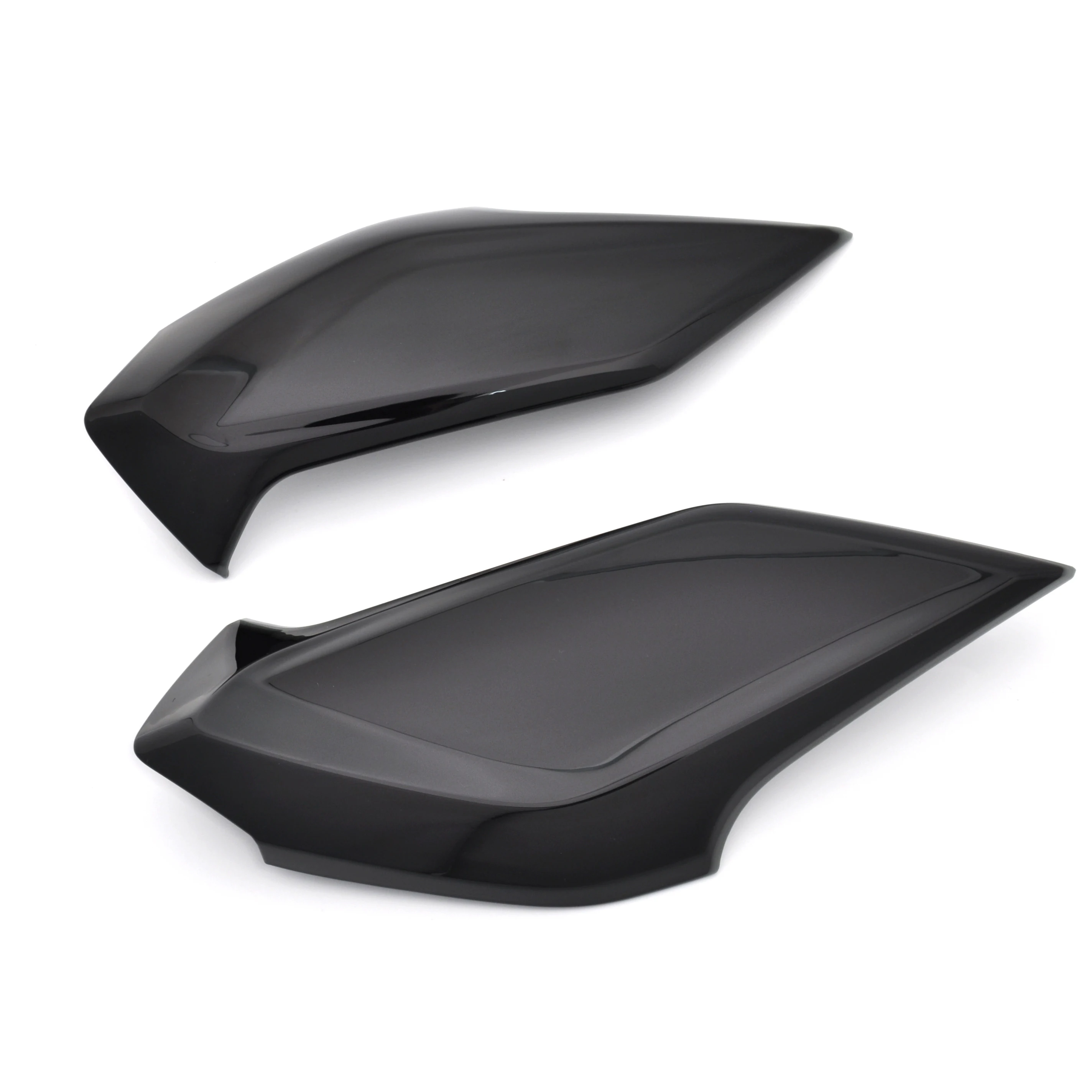 Motorcycles Wind Deflector Left Right Cowl Spoiler Flank For BMW K1600B/GT/GTL/GA 2011- Bright Black