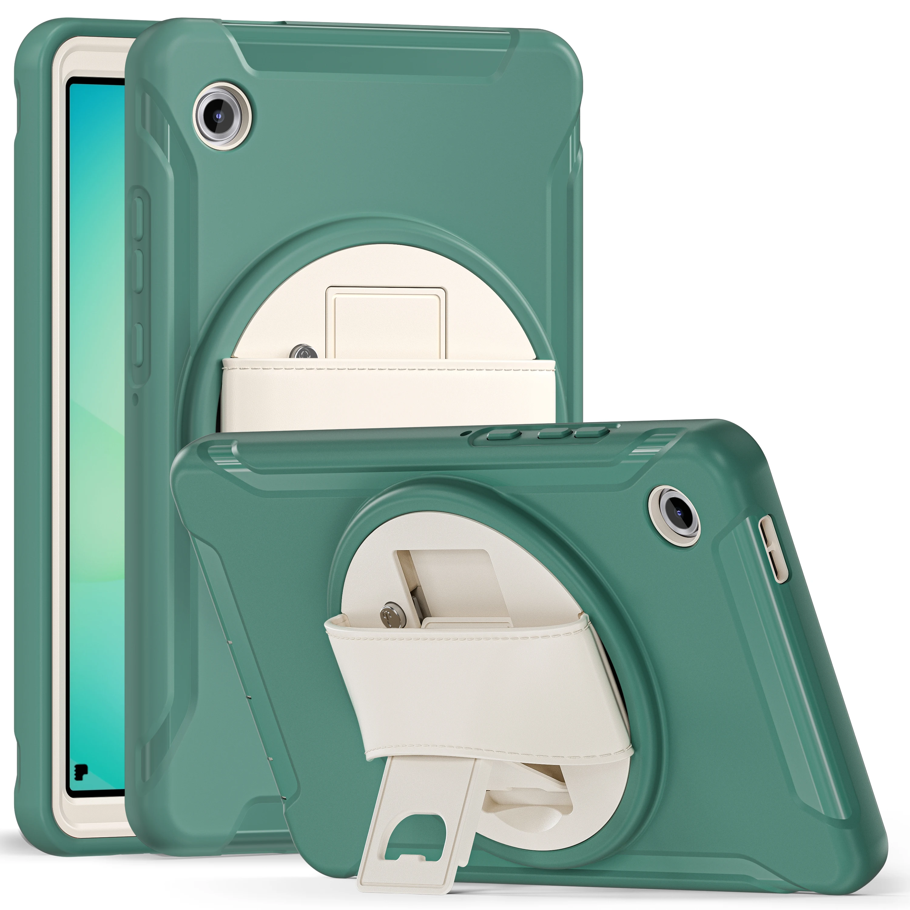 Heavy Duty 360° Rotating Stand Cover with Hand Strap