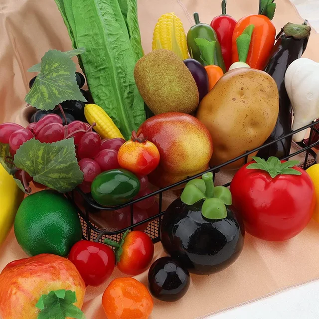 Verdure Artificiali In Schiuma - Set Di 10 Per Decorazione E Fotografia - Foto 7