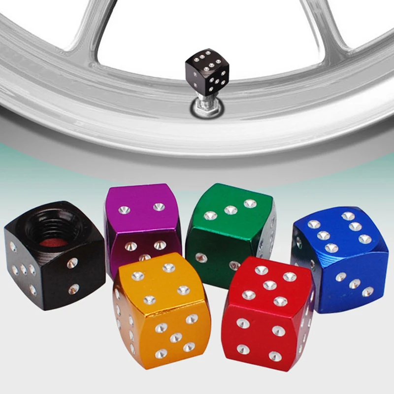 

4Pcs Car Bicycle Motorcycle Wheel Tyre Tire Air Aluminum Alloy Valve Caps Stem Cover Hexagonal Tyre Wheel Ventil Valve Caps