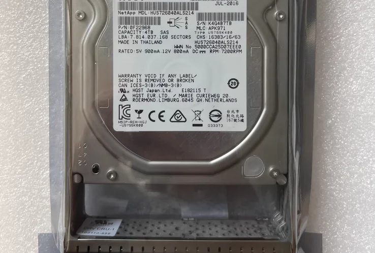 For E X4046A R6 111 01506 111 01505 4TB SAS hard drive