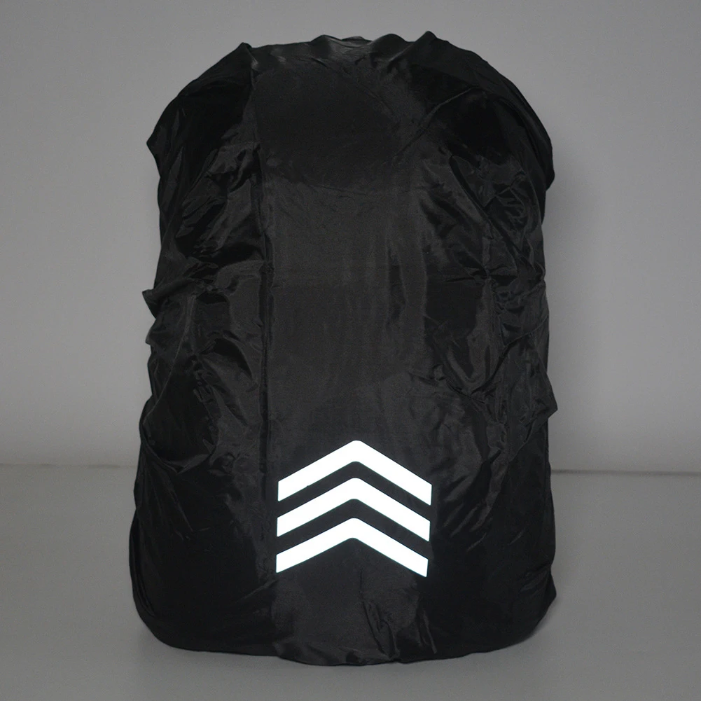 

1 Pc Outdoor Reflective Waterproof Backpack Rain Cover Outdoor Sport Night Cycling Raincover Case Reflective Safety Light Case