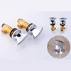 BAKALA Brass Chrome Bathtub Hot and Cold Water Control Valve Faucet Bath Shower Mixer Bathtub 3 Piece Set Switch Valve 5