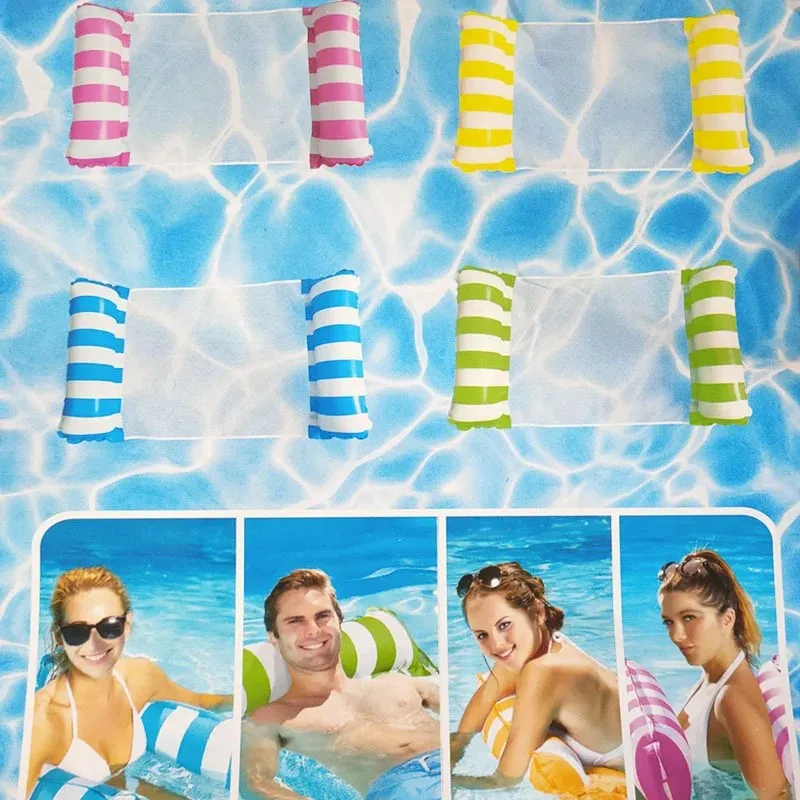 Swimming Water Sofa Inflatable Hammock Floating Water Inflatable Mat Pool Party Accessories Water Floating Inflatable Mat