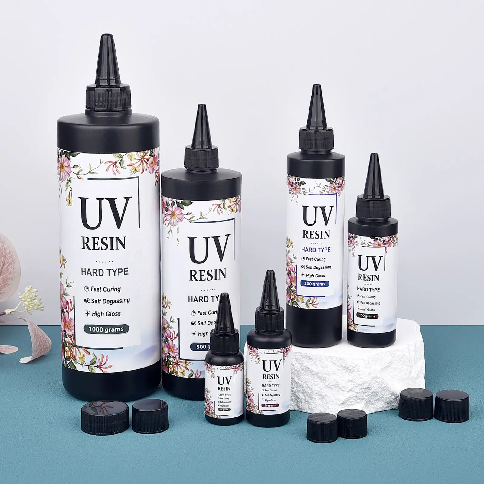 Newly UV Resin and UV Lamp Kit DIY Fast Curing UV Clear Hard Resin for  Making Jewelry Handicrafts Epoxy Resin - AliExpress