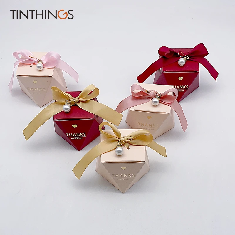 OccasionALL 12 Sacchetti Regalo Rosa Con Manici In Corda, Mini Size 10x7x11,4 Cm, Per Bomboniere E Matrimoni