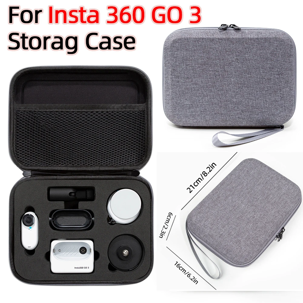 

Для Insta360 Go3 сумка портативный бокс для Insta360 Go3 коробка для хранения экшн-камеры аксессуары для сумки