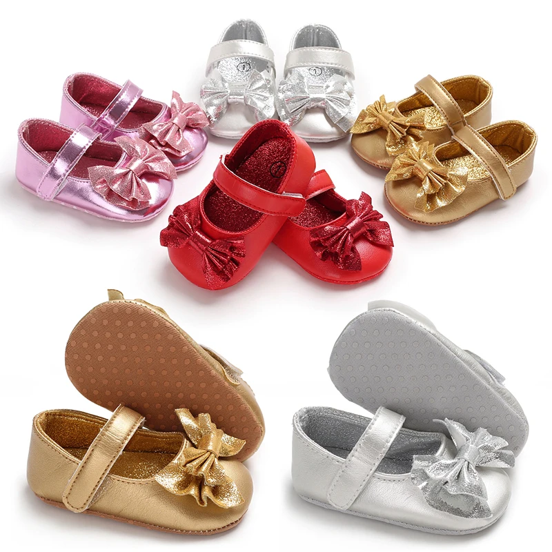 Baby Girl Princess Shoes 0-1 Year Soft Sole Fashion Walking Spring Summer Autumn Comfortable Newborn