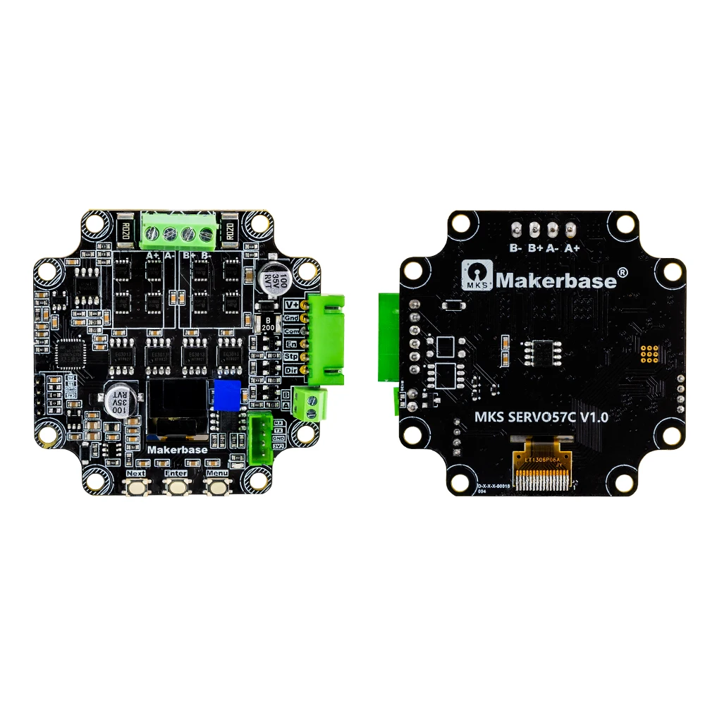 Makerbase Mks Servo57c Pcba Nema23 Circuito Fechado Driver de Motor de Passo Cnc Impressora 3d para Gen_l Foc Tranquila e Eficiente Rs485 - Imagem 5
