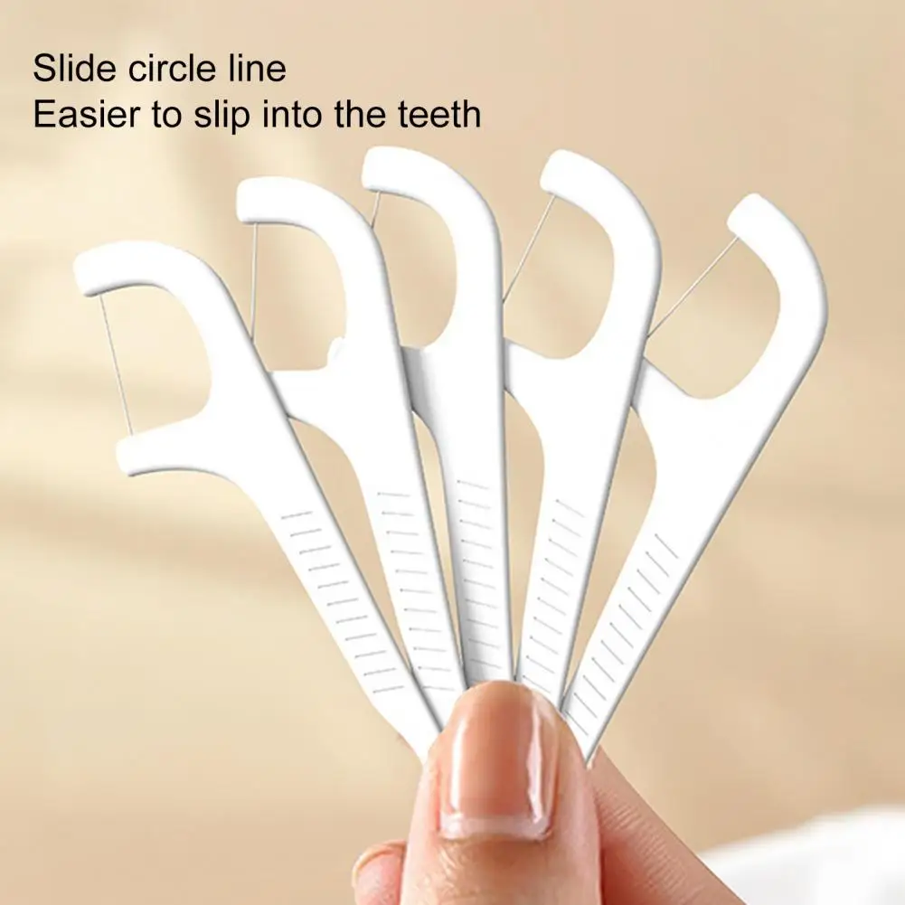 

Floss Box Automatic Pop-up Travel Case Strong Sealing Easy Access Dust-proof Oral Care Teeth Cleaning Floss Pick Organizer