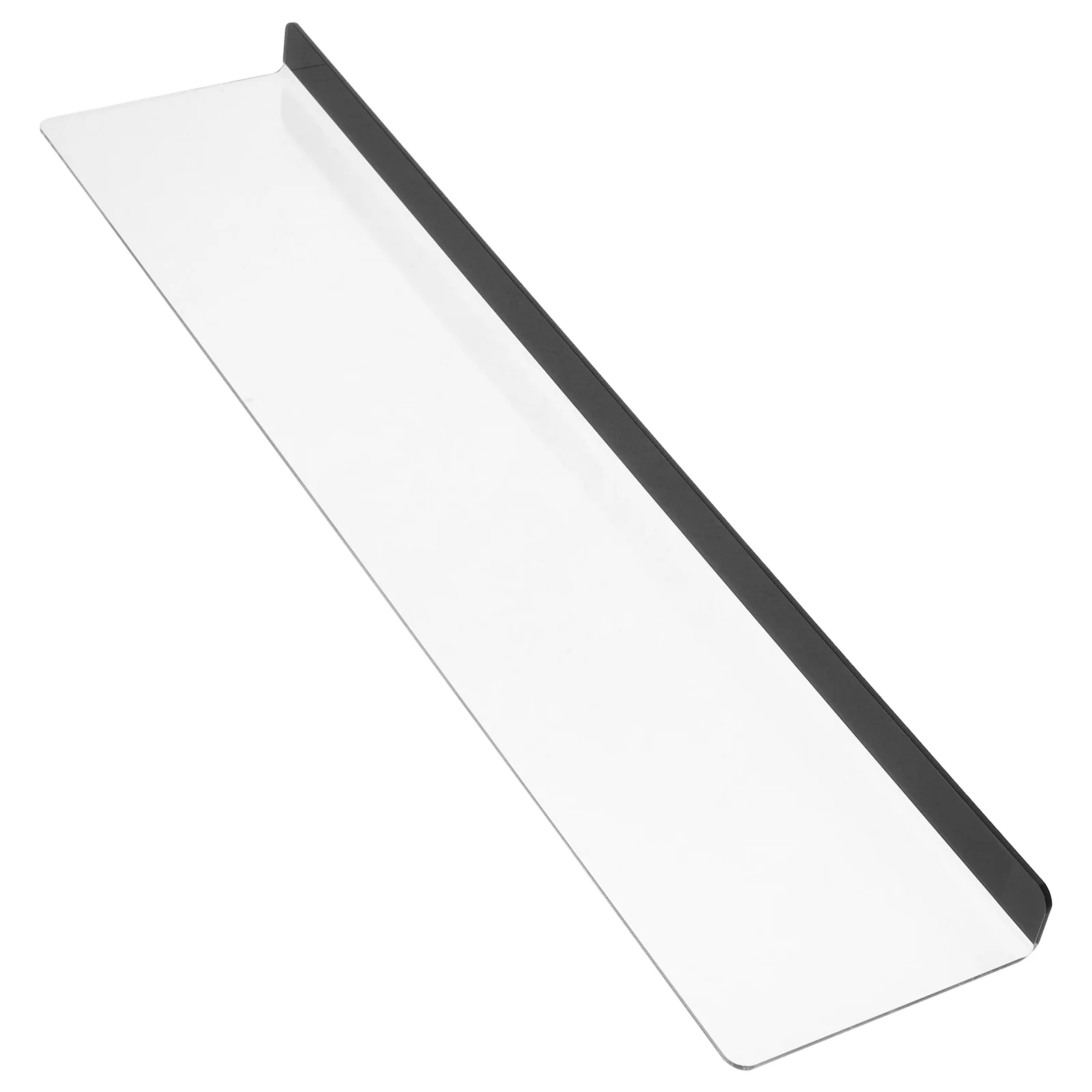 

Computer Message Board Monitor Memo Note Holder Desk Necessities Clear Acrylic Reminder Stand