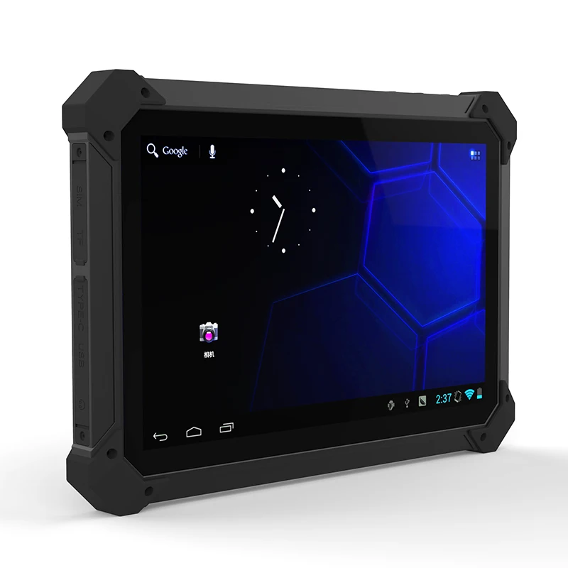 NFC 방폭 산업 태블릿 PC, 바코드 스캐너 포함, 안드로이드 9.0, 4G RAM, 64GB ROM, 4G LTE, IP67 견고한 컴퓨터, 10.1 인치