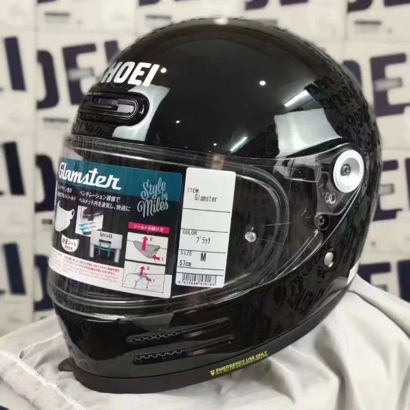 Shoei Glamster Retro Cruise Latte Free Climbing Motorcycle