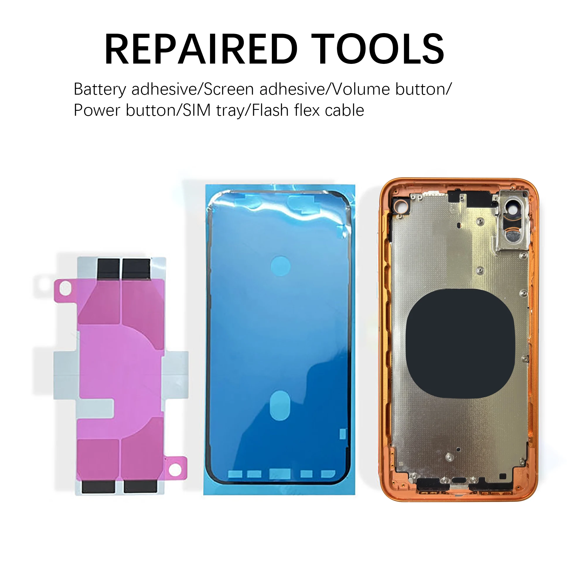 Housing for iPhone Xs Max to 17 Pro Max Conversion, Back Cover