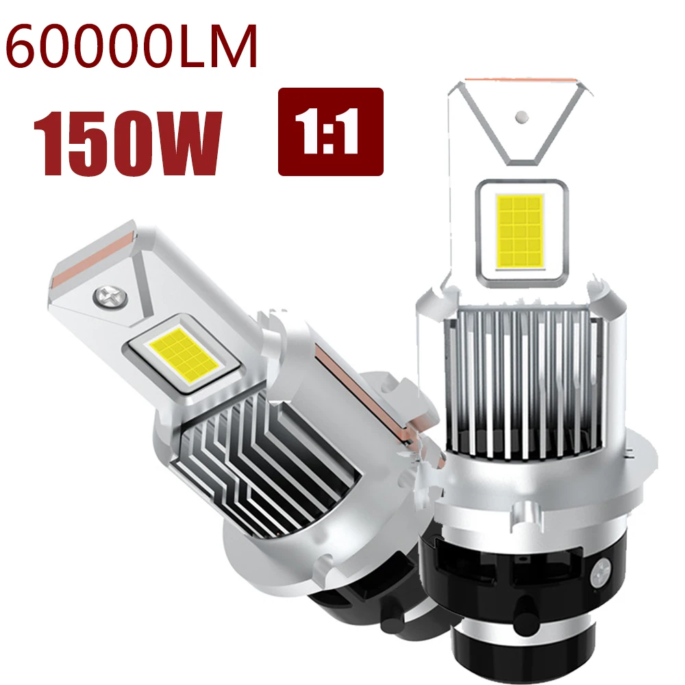60000LM-LED-D2S-D4S-150W-Headlights-HID-D2R-D4R-D1S-D3S-Bulb-LED-Canbus ...