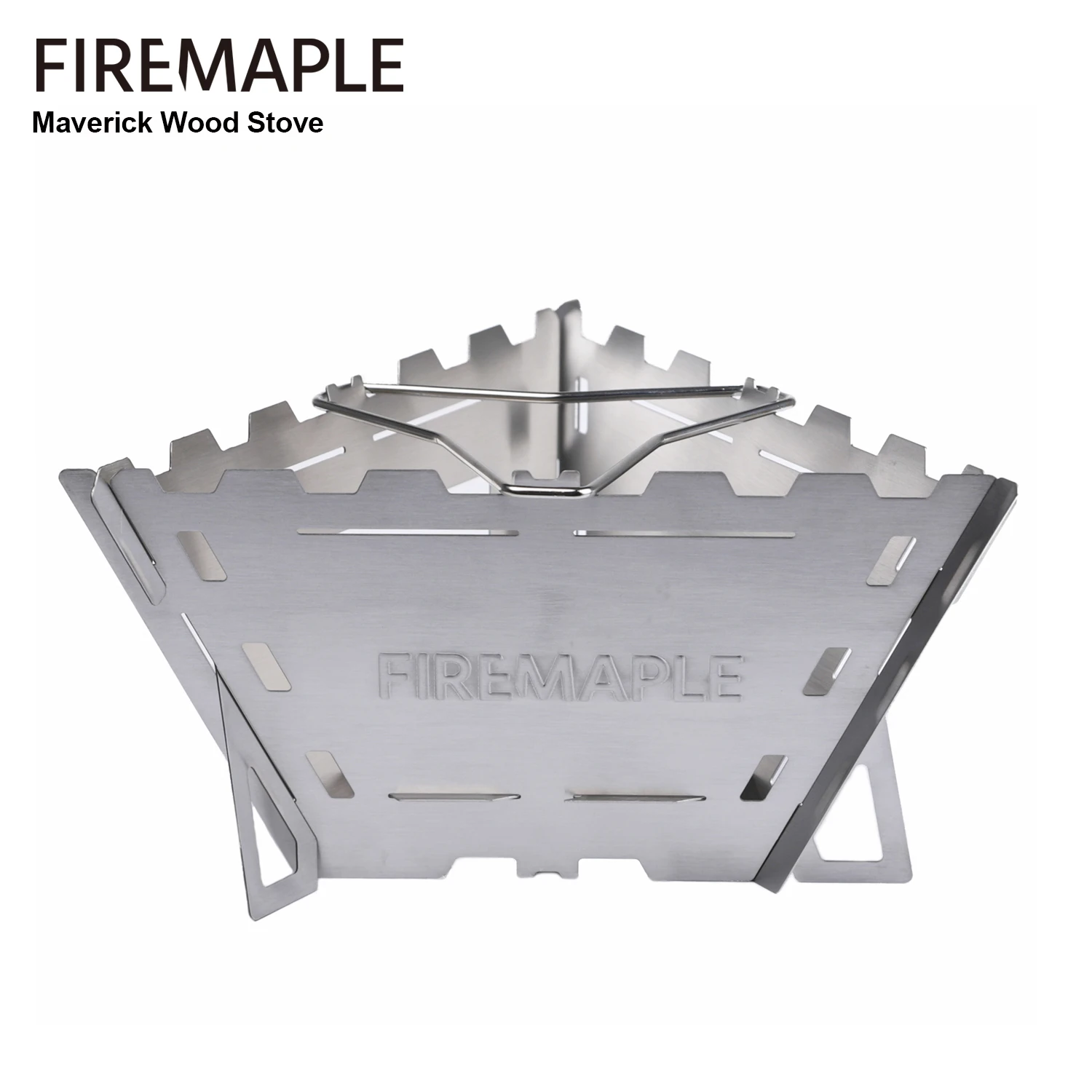 

Туристическая деревянная плита Fire Maple из нержавеющей стали, портативная складная печь для пешего туризма, пикника, походов