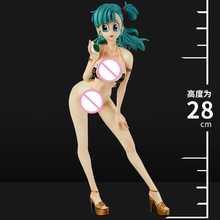 

Dragon Ball Bulma Figure Bikini Hot Girls Manga Sexy Anime Figure Collection Dragon Ball Z Doll Statue Display Gift Kid Toy