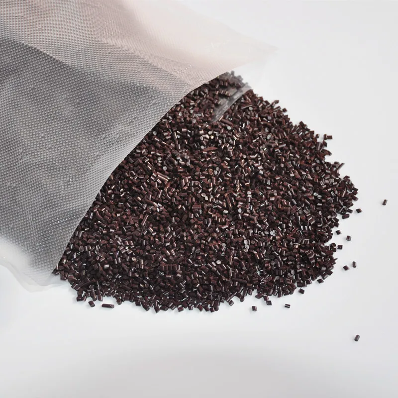 Brown Italian Keratin Glue Granule Pellets for Hot Fusion Nail/I Tip Hair Extensions