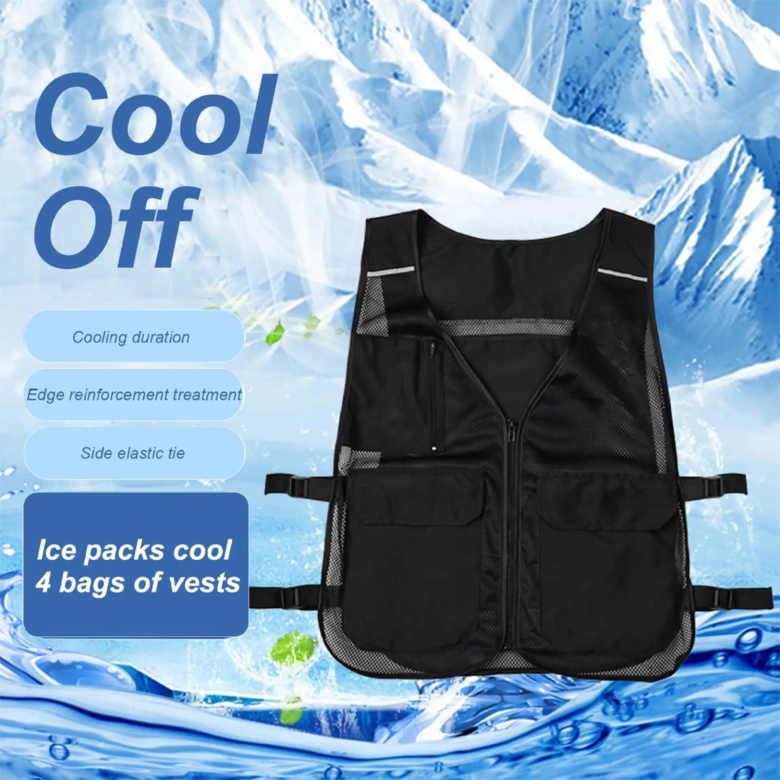  slider image of Cooling Vest Body Cooling