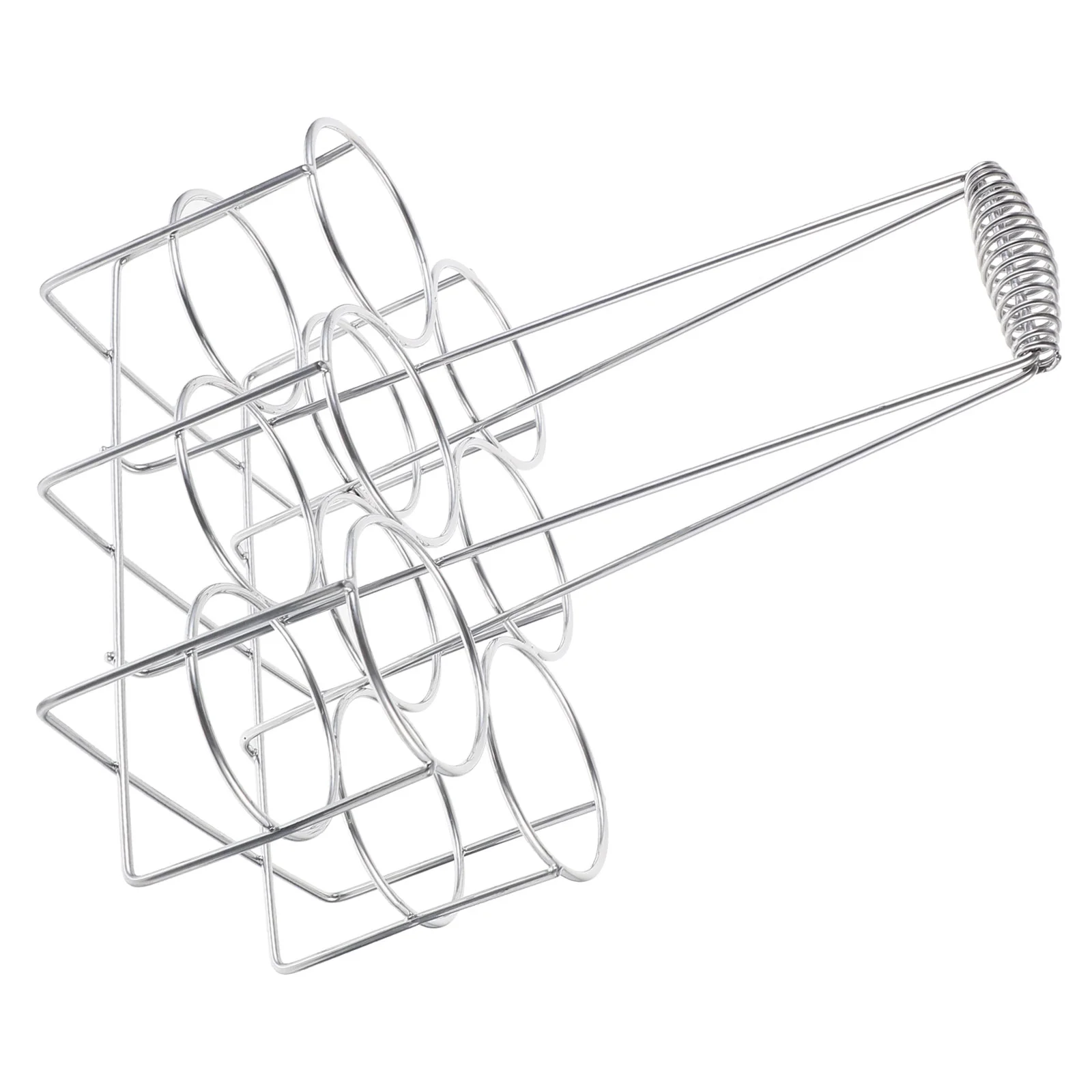 

6 Slots Restaurant Supplies Tabletop Beer Rack Can Bracket Bottle Storage Server Holder for Bar