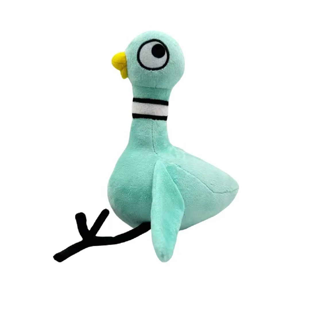 25 cm „Don't Let the Pigeon Drive the Bus“ Mo Willems Pigeon Plüschtier Film Kuscheltiere Spielzeug für Kinder Geburtstagsgeschenk Raumdekoration – Detail 6