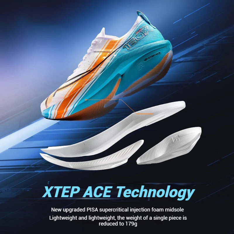 Xtep 160X 6.0 PRO Running Shoes For Men Stable Durable Racing Marathon Light Running Shoes Professional Marathon 975119110003 2