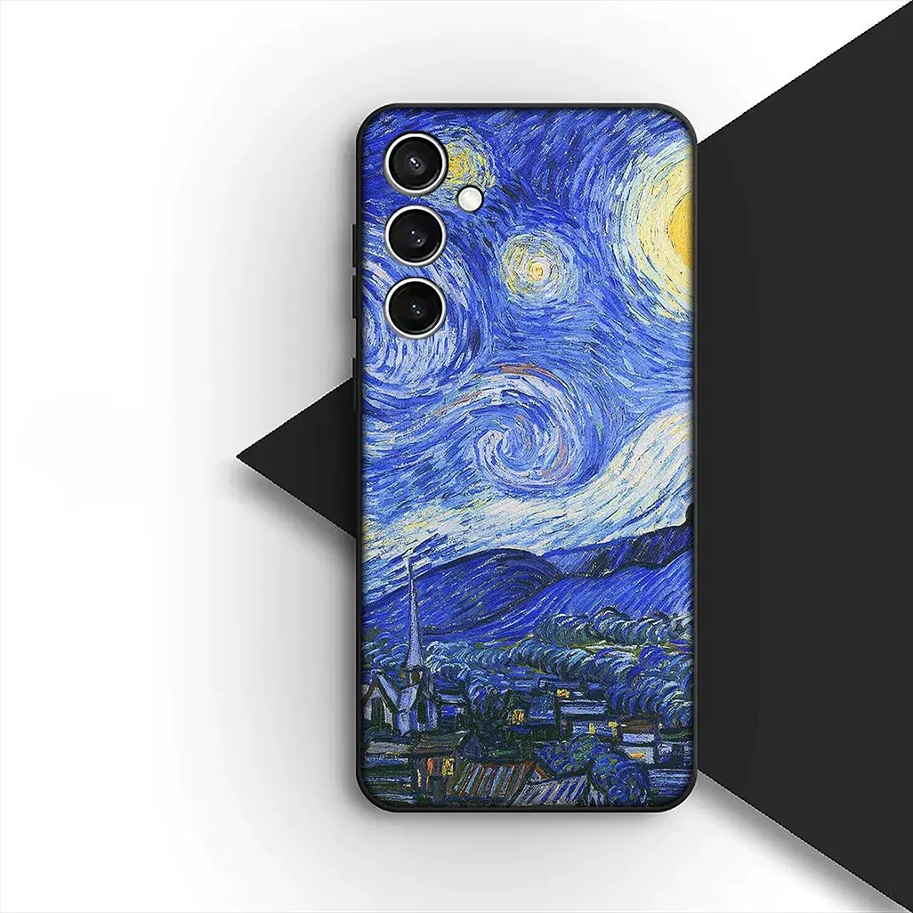 Starry Night Van Gogh Sky Art Phone Case Cover
