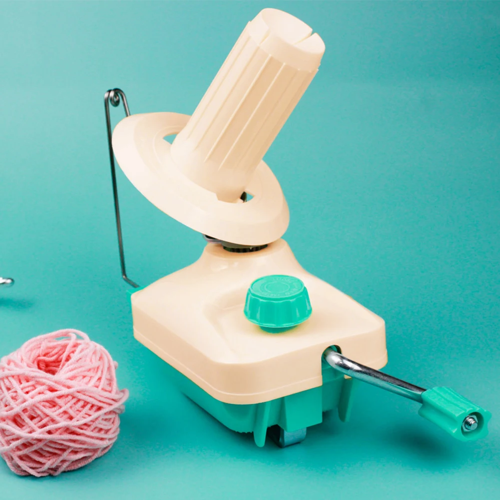 Generic Yarn Ball Winder - Manual Wool Winder Holder for Swift Yarn Fiber  String Ball for Yarn, Yarn Swift and Ball Winder Combo, Detachable Design :  : Home & Kitchen