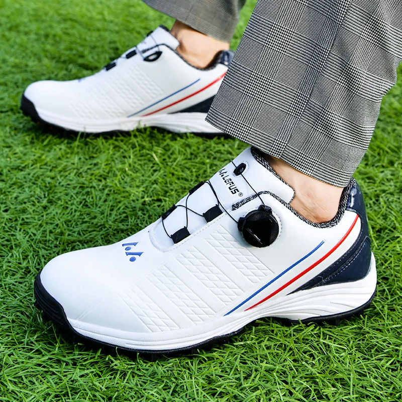 Men Golf Shoes Professional Golfer Sport Sneakers Mens Athletics Golf Turf Sneakers Grass Golfing Shoes Male Walking Sneakers 3